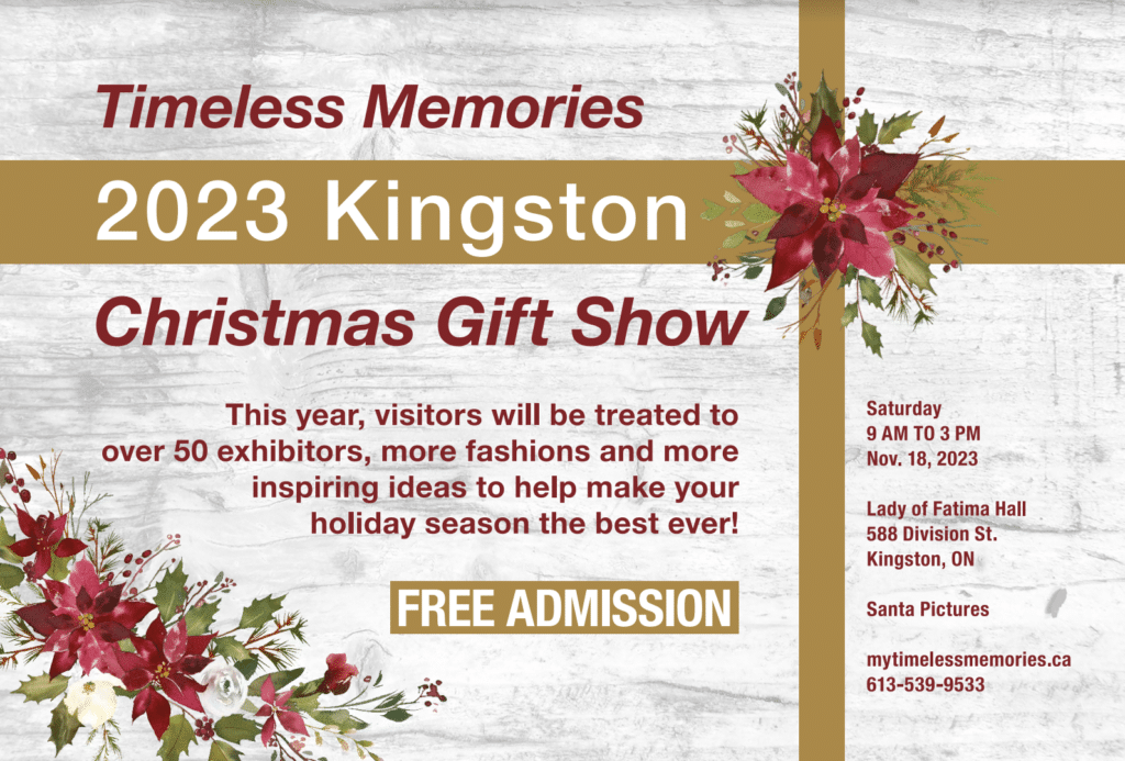 Kingston 10th Year Christmas Gift Show Timeless Memories